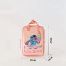 Disney Mickey Mouse Cartoon Fashion Backpack Women's Minnie Canvas School Bag Fashion Large Capacity Backpack Girls Mochila
