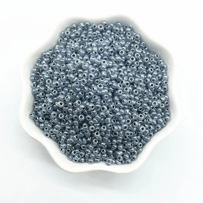 15g/lot 2mm 3mm 4mm Effect of The Cream Charm Czech Glass Seed Beads DIY Bracelet Necklace Beads for Jewelry Making Accessories