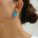 Fashion Original Geometric Bridesmaids Wedding Party Statement Jewelry Luxury Unusual Glass Stud Earrings For Women Accessories