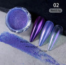 1Jar Aurora Chameleon Snowflake Ultra-Thin Iridescent Nail Sequins Holographic Opal EyeShadow Ice Glitter Nail Chameleon Flakes