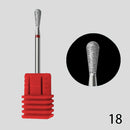 Nail Drill Bits Main Manicure Head To Nails Ceramic Cutter Nail Accessories Equipment Nail Bits for Electric Drill