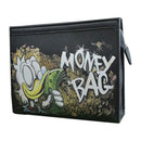 MINISO Disney Donald Duck Handbag Graffiti Clutch Bag Men and Women Pu Wallet Bag 2023 New Coin Purse
