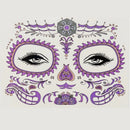 Face Festival Tattoo Costume Party Stickers Halloween Waterproof Temporary Tattoo Stickers Makeup Body Dress Up Decoration