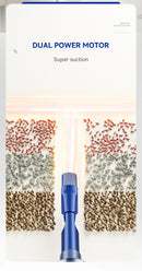 BELIBUY Car Vacuum Cleaner Home Appliance With Display Screen Mini Vacuum Cleaner Household Carpet Cleaner Cleaning Machine