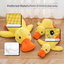 Sound Self-Hi Relieving Boredom Yellow Duck Big Dog Bite-Resistant Toys