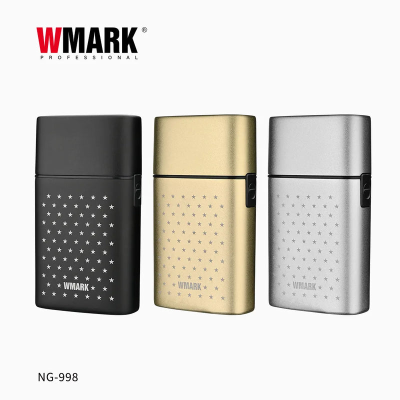 WMARK new hair clipper NG-998 stainless steel etching titanium mesh men's hair hair oil brightener