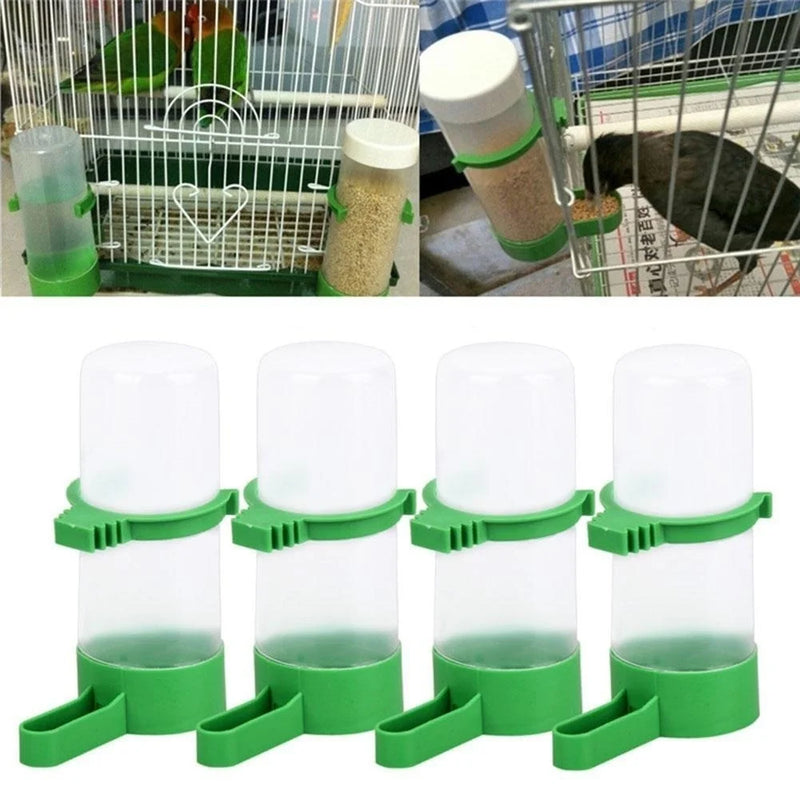 4 Pcs / Lot Bird Feeder Waterer Drinker Pet Clip for Bird Feeder Agricultural Equipment (size:M)