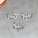 Cute Cat Moon Bear Deer DIY Tassels Earrings Stainless Steel Pendant For Jewelry Making Insect Charms Snake Necklace Accessory