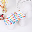 Striped Puppy Sleeveless Vest Spring Summer Pet Clothes for Small and medium Dogs Pomeranian Pullovers Kitten Towable T-shirts