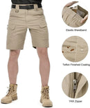 Including Belt Men HuntingShorts Upgraded Waterproof Quick Dry Multi-pocket Short Pants Outdoor Hunting Fishing Cargo Shorts