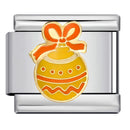 2024 New Christmas Tree gift Snowflake Snowman Old Man Italian charm module Link fit for 9mm bracelet making DIY jewelry