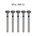 5Pcs/Bag Dental Diamond Burs Drill FG 1.6mm Bur For High Speed Handpiece Denspay Dental Bur Polishing Whitening Lab Material