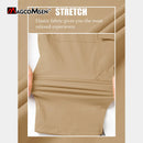 MAGCOMSEN Summer Men's Shorts Quick-drying Lightweight with 7 Pockets Waterproof 3/4 Shorts for Fishing Hiking