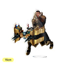 Anime Arcane League of Legends Jinx Vi Acrylic Acrylic Stand Cosplay Model Plate Desk Decor Standing Sign Prop Fans