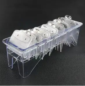 8/10 قطع من مشط قص الشعر الاحترافي العالمي لقص الشعر، مشط دليل قص الشعر، مشط دليل قص الشعر، أدوات قص الشعر، ملحقات الحلاقة