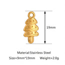 3Pcs/Lot Christmas Candy/Xmas Tree/Gingerbread Bear/Snow House Charms Pendant For Bracelet Necklace Earrings DIY Jewelry Making