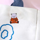 One X Piece Cartoon White Polar Bear Bepo Enamel Lapel Pin Pirate Anime Badge Brooch Hat Backpack Decoration Jewelry Accessories