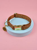 1 Pcs Valentine's Day and New Year Gifts Cute Pet Collar With Pendant Double-Sided Printed Pet Dog And Cat Pet Adjustable Collar