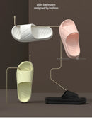 Women's Indoor Non-slip Slippers Couple Home Slides EVA Soft Sole Light Weight Summer New Lovers Leisure Shower Shoes
