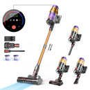 V18 Wireless Handheld Vacuum Cleaner 45kPa 550W Powerful 6 in 1 Cordless Vacuum Cleaner LED Display Handheld Sweeper Machine