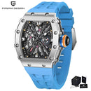 2023 PAGANI DESIGN New 42MM Men's Quartz Watch Luxury Sapphire Glass 5ATM Waterproof Stainless Steel Watch for Men reloj hombre