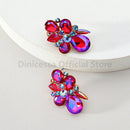 Fashion Original Geometric Bridesmaids Wedding Party Statement Jewelry Luxury Unusual Glass Stud Earrings For Women Accessories