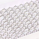 10Pcs/Lot Fashion Classic Rhinestone Stainless Steel Rings For Women Simple Shiny Colorful Finger Jewelry Wedding Party Gifts