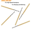 5Pcs Dental Tungsten Carbide Burs Zekrya Endo Z Extraction Bur Drill For High Speed Handpiece Tip Surgical Endo Bone Cutters