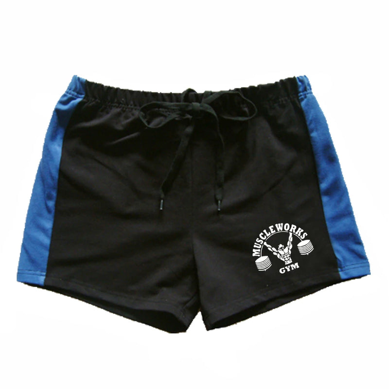 Men's summer fashion trend printed pattern personalized fitness exercise outdoor running casual comfortable shorts