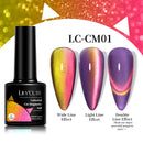LILYCUTE 7ML 9D Cat Magnetic Gel Polish Set Semi Permanent Soak Off UV LED Glitter Nails Magnet Stick Black Gel Needed