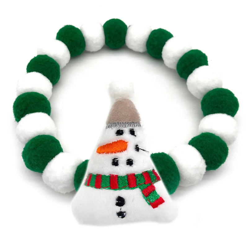 20pcs Christmas Cute Ball Collars Small Dog Bow Ties Neckties Dog Supplies Grooming Accessories for Small Middle Large Dog