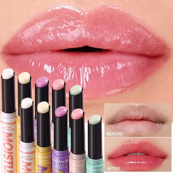 Moisturizing Fruit Lip Balm Long Lasting Nourishes Color Changing Lipstick Blueberries Strawberry Lip Gloss Reduce Lip Line