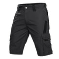 Mens Cargo Shorts Summer Tactical Cropped Trousers Outdoor Waterproof Multi-pocket Bermudas Pants Camo Ripstop Hiking