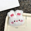 1PCS Cute Animals Frog Bear Panda Brooch Plush Rabbit Kawaii Badges Good Quality Pin For Kids Party Gifts Decoration On Bag Hat