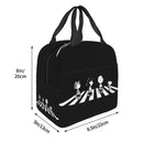 Custom Rock Tees Group Walk Snoopy Lunch Bag Women Cooler Thermal Insulated Lunch Boxes for Kids School