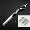 Hair Razors Shavel Cut Hair Cutting Fine Thinning Trimming Alloy Shaving Knife Barber Hairdresser Tools Salon Professional