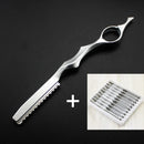 Hair Razors Shavel Cut Hair Cutting Fine Thinning Trimming Alloy Shaving Knife Barber Hairdresser Tools Salon Professional