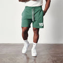 2024 New cotton black men's shorts Streetwear casual five-cent pants Jogger gym fitness exercise fashion sweatpants