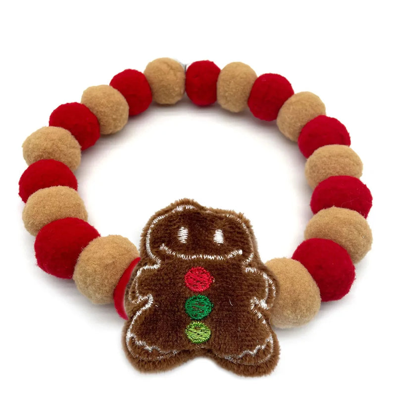 20pcs Christmas Cute Ball Collars Small Dog Bow Ties Neckties Dog Supplies Grooming Accessories for Small Middle Large Dog