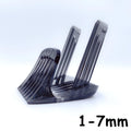 Replacement 1-7mm/7-24mm/24-42mm Comb Compatible with Philips Norelco HC9450 HC9490 HC9452 HC7460 Hair Beard Clipper Trimmer