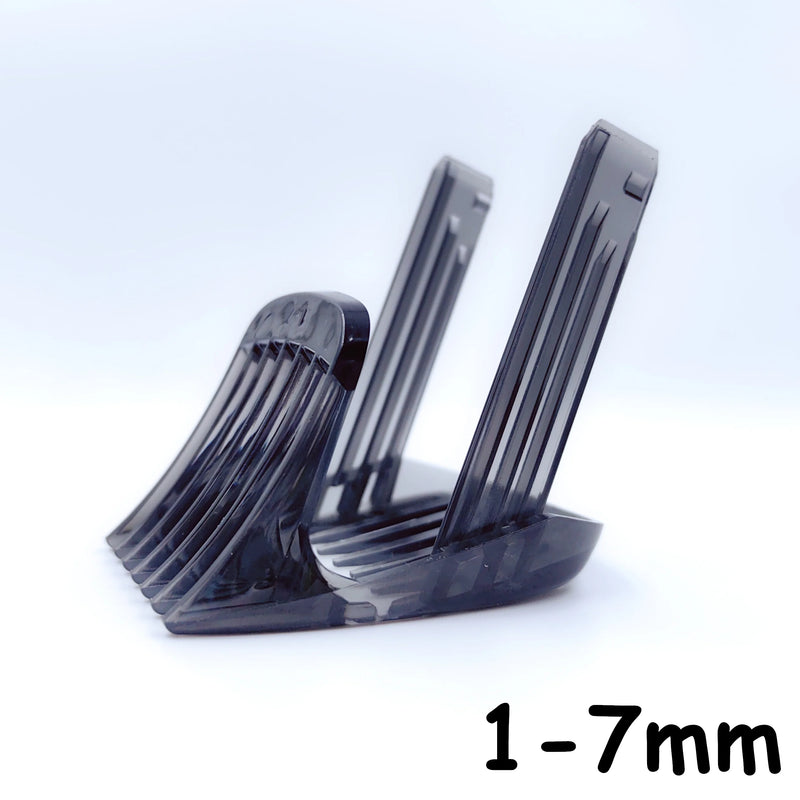 Replacement 1-7mm/7-24mm/24-42mm Comb Compatible with Philips Norelco HC9450 HC9490 HC9452 HC7460 Hair Beard Clipper Trimmer
