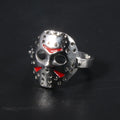 Horror Movie Friday Keychain Jason Voorhees Mask Machete Alloy Key Chains Fan Gift Jewelry