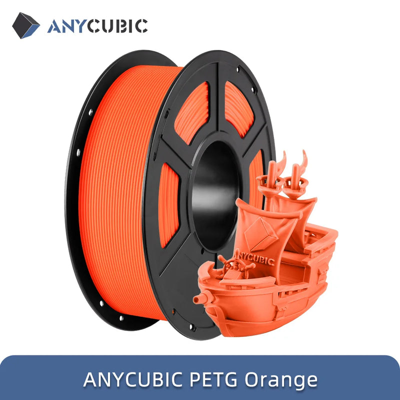 ANYCUBIC 3KG PETG 3D Printer Filament 1.75mm PLA 3D Printer Filament For Kobra FDM 3D Printer Toy Model Printing MateriaL