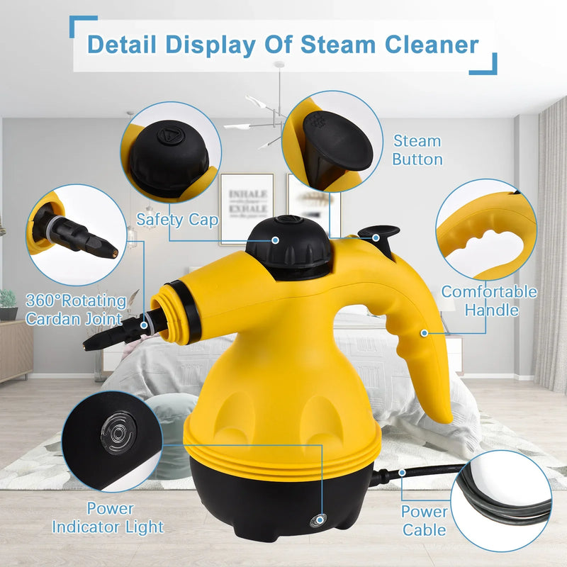 Multifunctional household cleaning machine commercial handheld high temperature steam cleaning machine cleaner 2025 new model