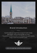 OUPINKE 3240 Automatic Watches Men 44mm Large Dial Tungsten Steel Strap Skeleton Flywheel Mechanical Watch for Men Luxury Watch