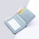 Minimalist Wallet Purse Ultra Thin Mini Money Case PU Leather Card Cover Pouch Business Bank Credit ID Card Holder for Men Women
