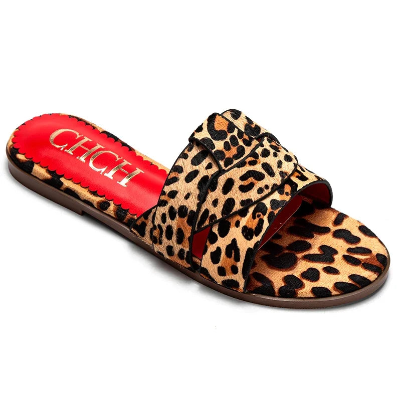 Fashionable Classic Design Women's New Slippers Outdoor Flat Bottom Beach Tourism Summer Women's Slippers