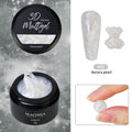 Non stick hand Extension gel Soft Solid Gel Polish 3D Multigel Stereoscopic Carved Gel Soak Off UV LED Nail Painting Sculpture