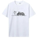 Lovers Moto Guzzi La Linea Guzzisti Nomads T Shirt Hip Hop Tshirt Streetwear Lineman TV Series Clothing Cotton Tees T-Shirt