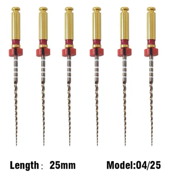 Dental 6Pcs/Box COXO SOCO PROFiles Nickel Titanium Heat Activation Root Canal File Endodontic Rotary Files Dental Materials